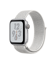 ساعت مچی هوشمند اپل واچ سری4 40 میلیمتر نایک پلاس با بند لوپ Summit White Nike